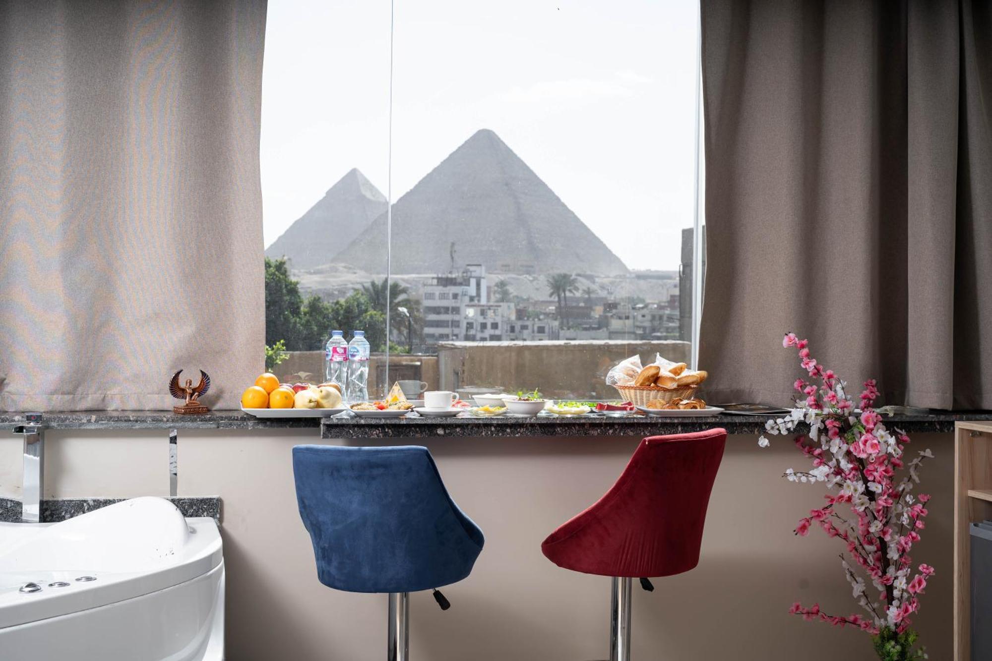 Camel Pyramids View Cairo